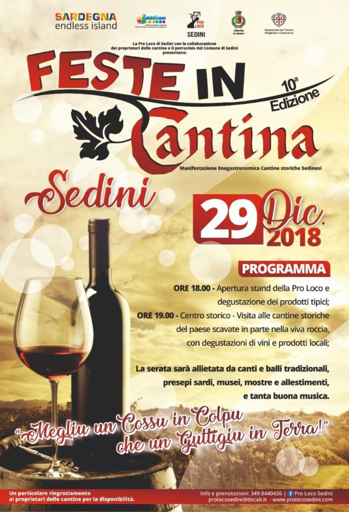 Sedini Feste in Cantina 2018